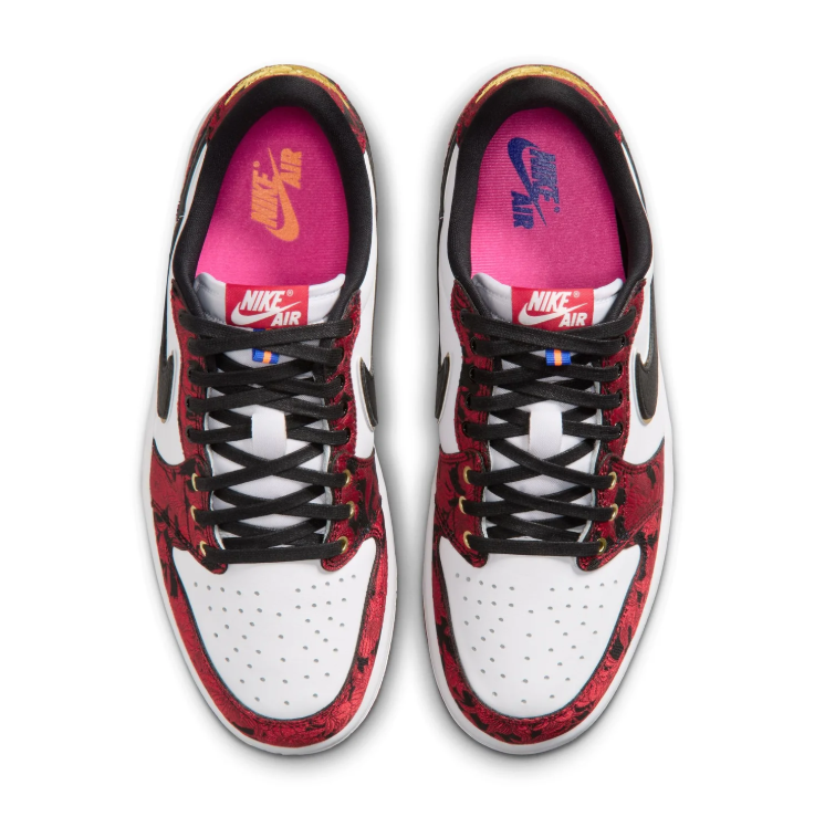 Air Jordan 1 Sneakers "Varsity Red/Black/Metallic Gold"