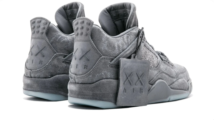 Air Jordan 4 Sneakers "Cool Grey/Ice Blue"