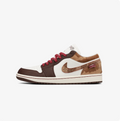 Air Jordan 1 Sneakers SE "Dark Chocolate/Tan/Red"