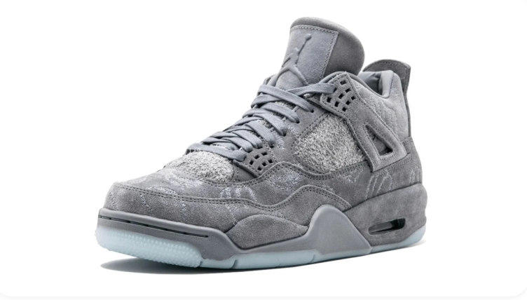 Air Jordan 4 Sneakers "Cool Grey/Ice Blue"