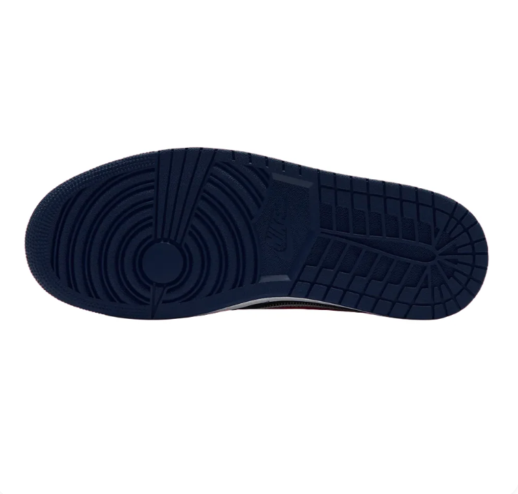Air Jordan 1 Retro Low OG - Midnight Navy/University Red