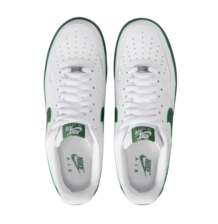 Nike Air Force 1 Low Sneakers - White/Forest Green