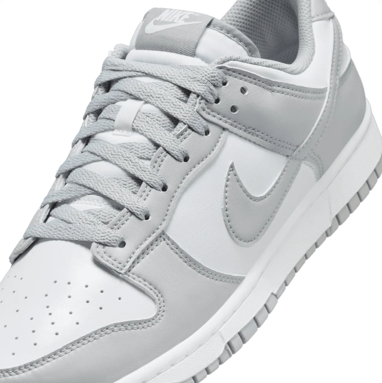 Nike Dunk Low Sneakers - White/Grey Fog