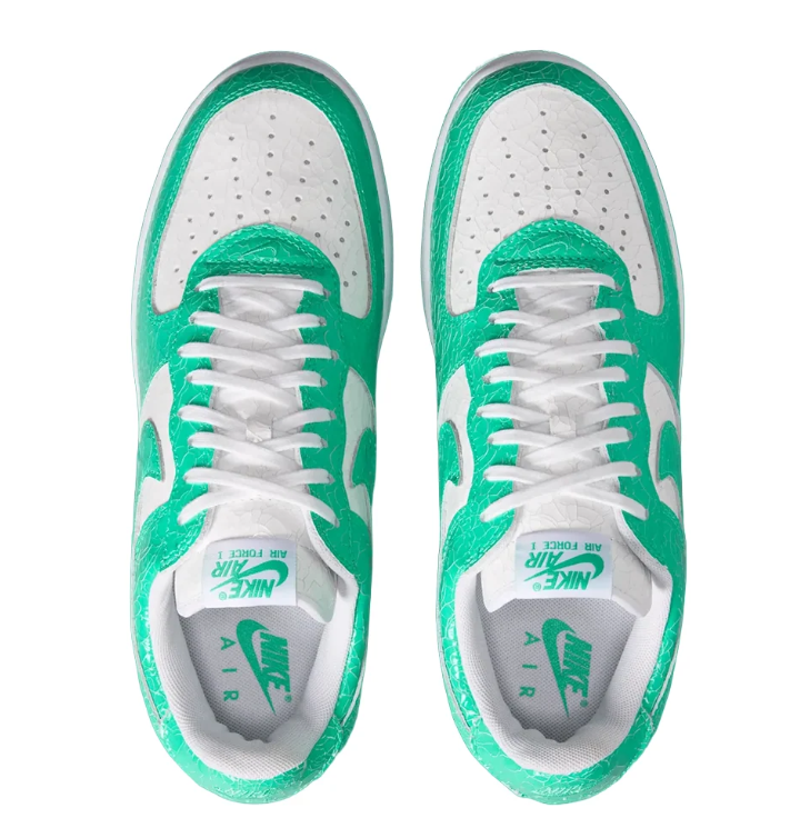 Nike Air Force 1 Low Sneakers - White/Green Glow