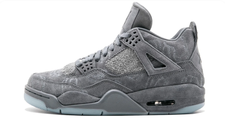 Air Jordan 4 Sneakers "Cool Grey/Ice Blue"