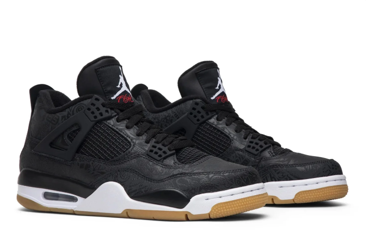 Air Jordan 4 Retro SE Sneakers "Black/Gum"