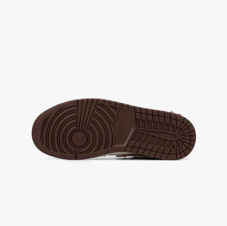 Air Jordan 1 Sneakers SE "Dark Chocolate/Tan/Red"
