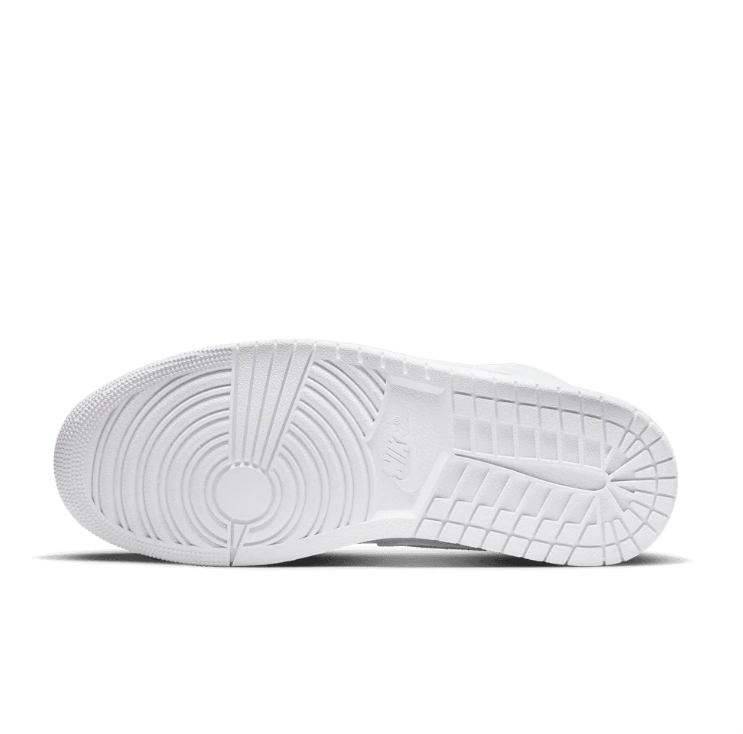 Air Jordan 1 Mid Sneakers "Triple White"