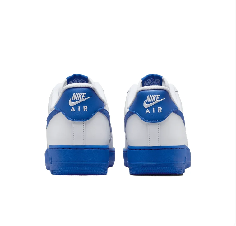 Nike Air Force 1 Low Sneakers - White/Game Royal Blue