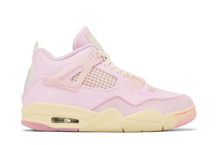 Air Jordan 4 Retro Sneakers "Soft Pink/Cream"