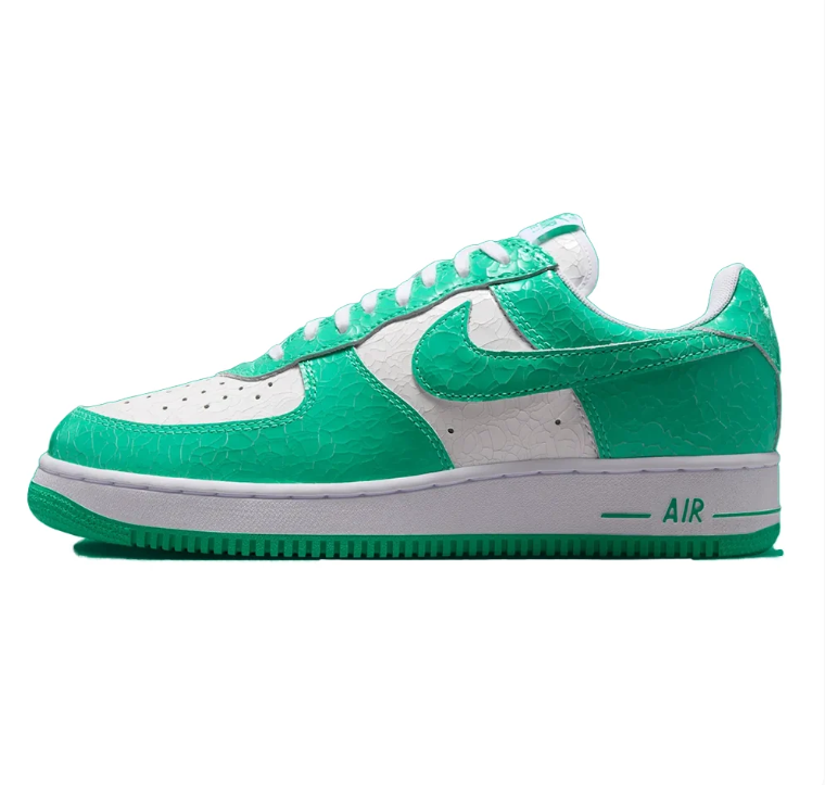 Nike Air Force 1 Low Sneakers - White/Green Glow