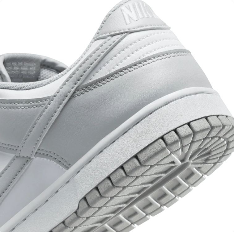 Nike Dunk Low Sneakers - White/Grey Fog